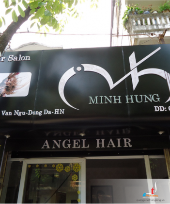 Thi công biển quảng cáo tóc (hair salon)